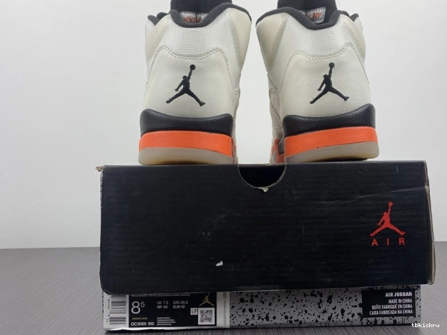 Reps TBkick Orange 5 DC1060-100 Jordan Total Retro 0627